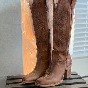 Freebird Brown Western Leather Boots